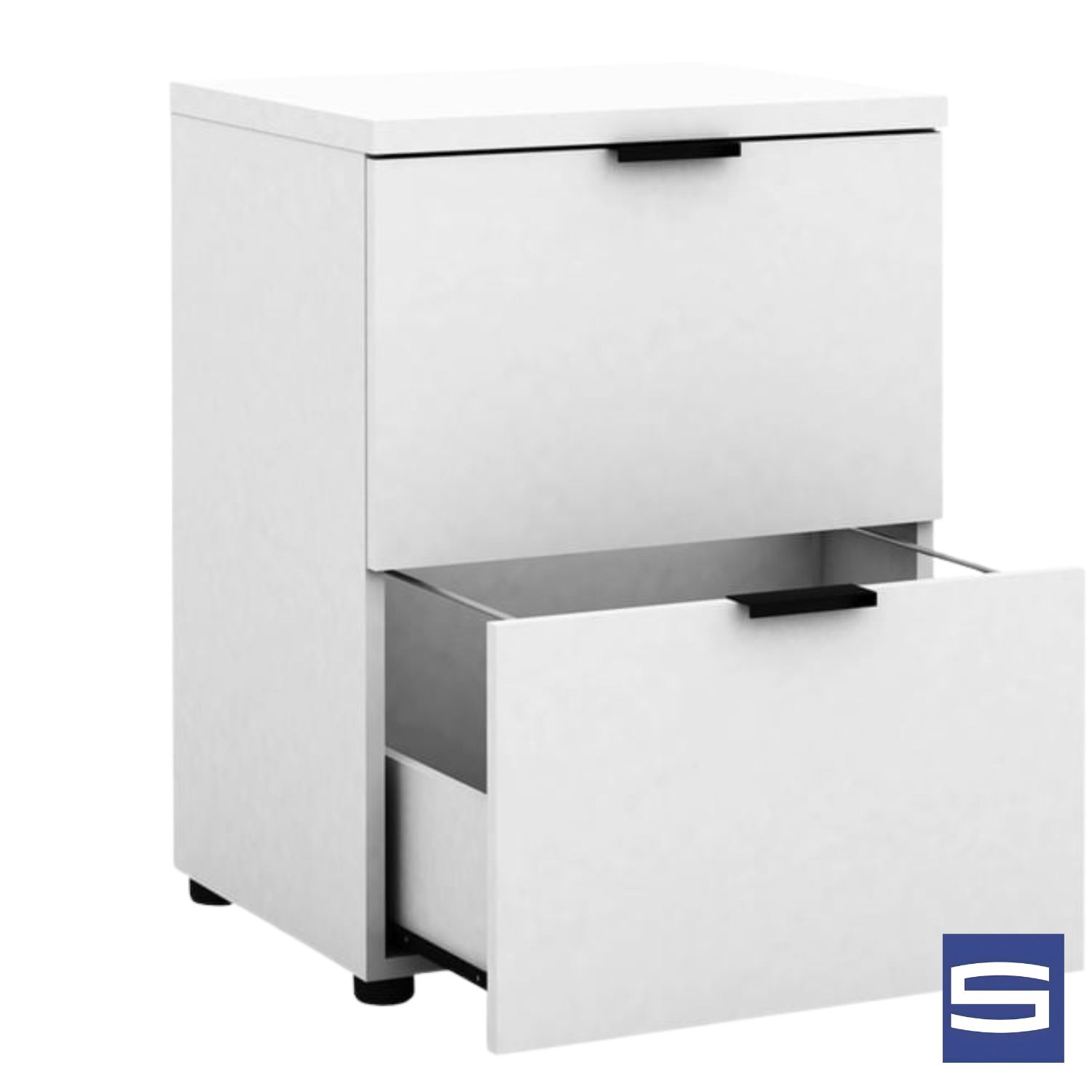 Rico 2 Drawer Filing Cabinet - Image 2