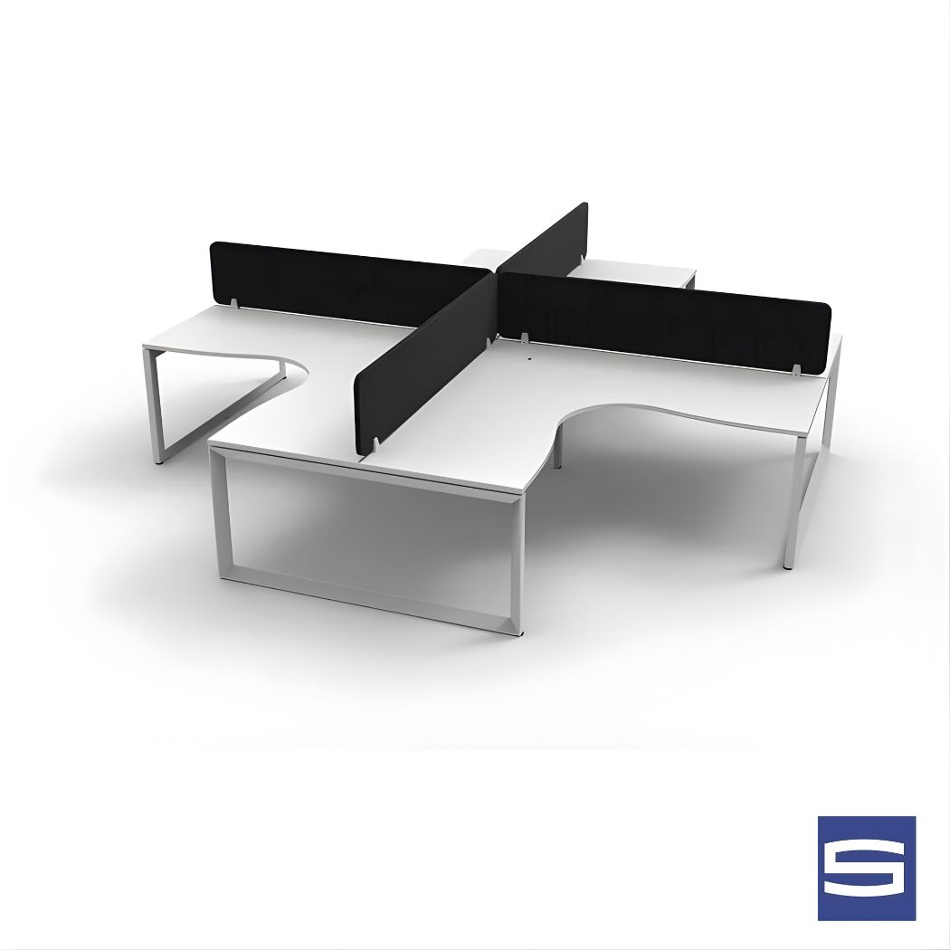 Venzo Workstation - 4 Persons - Image 8