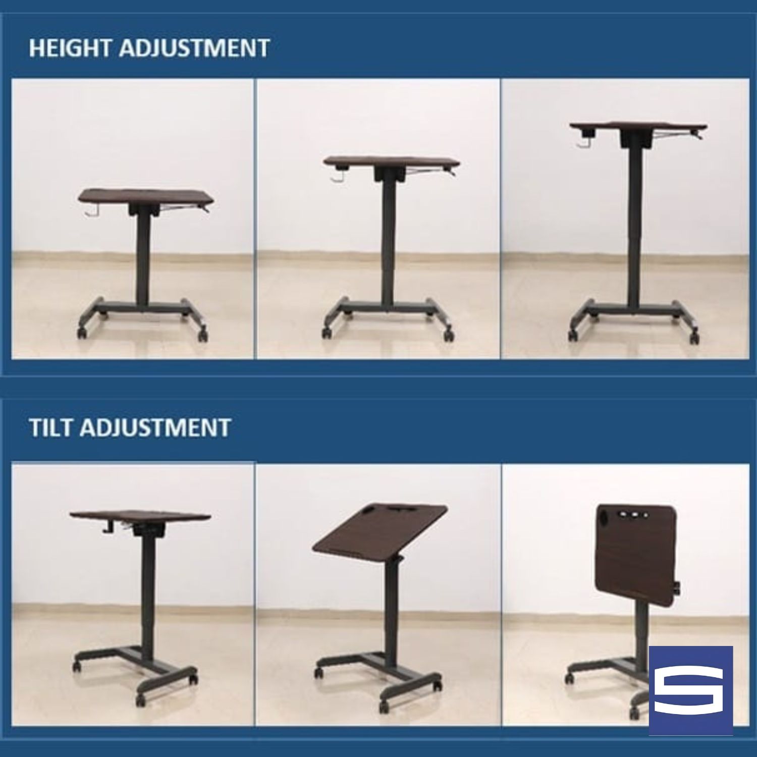 Smart Lift Single-Leg Gas Lift Centre Pole Tilt - Image 6
