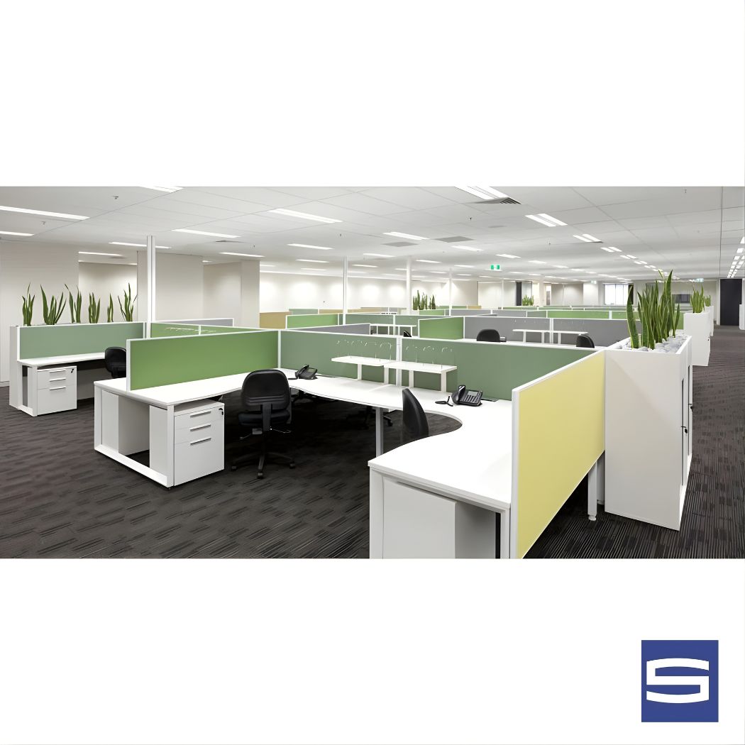 Venzo Workstation - User 90 Degree Workspace - Image 6