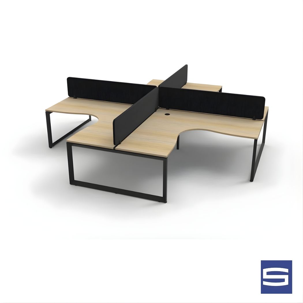 Venzo Workstation - 4 Persons - Image 6