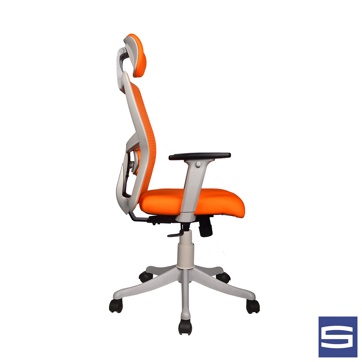Caliber High Back Chair-Orange - Image 3